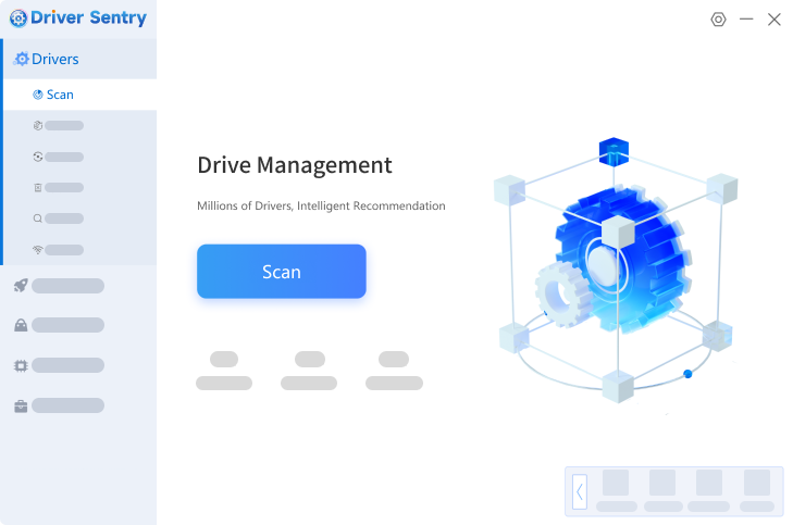 PcGoGo Driver Sentry scan interface preview