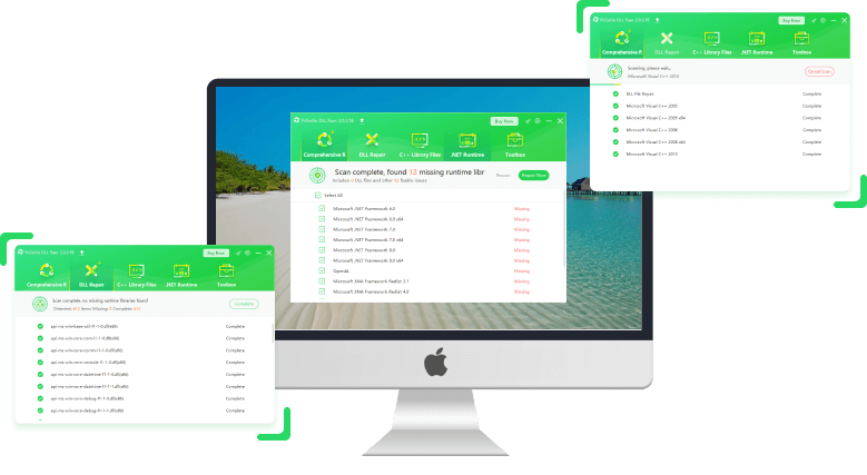 dll fixer UI