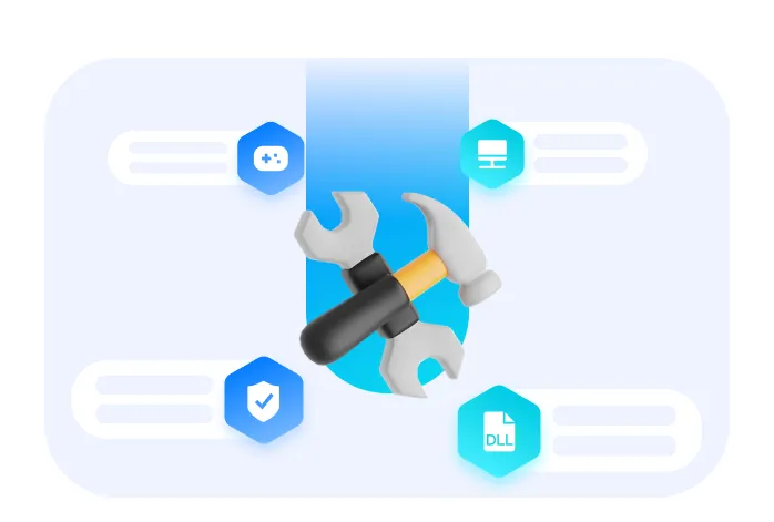 Comprehensively fixes DLL errors causing software and game crashes.