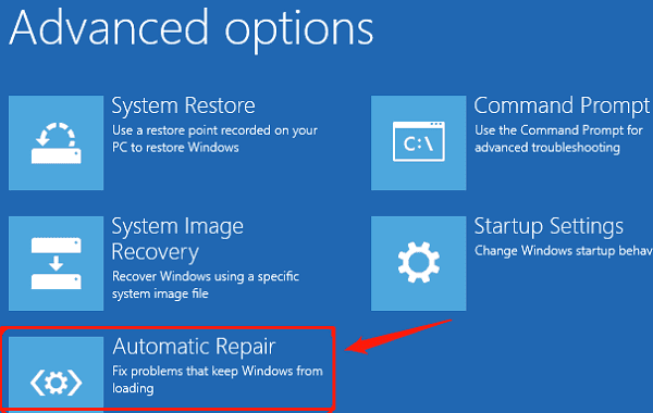 run-automatic-repair
