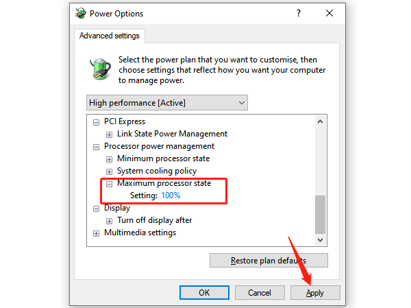 disable-power-saving-settings