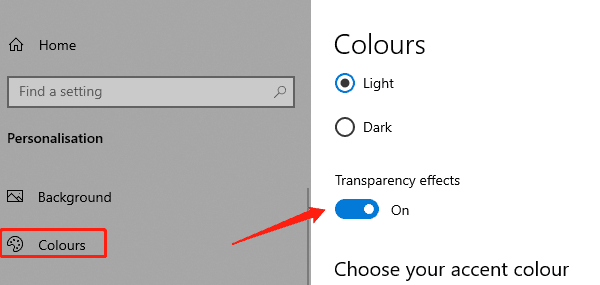 turn-off-transparency-effects