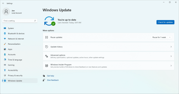 windows-check-for-update
