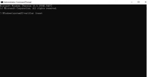 disable-driver-verifier