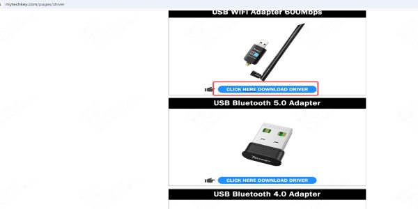 download-techkey-adapter-driver-from-official