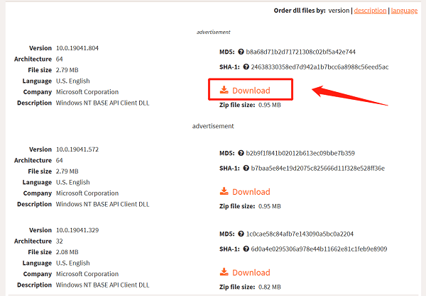 download-KernelBase.dll-file