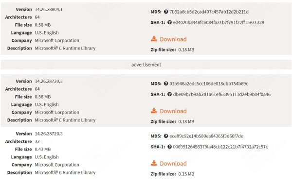 download-mscvcp