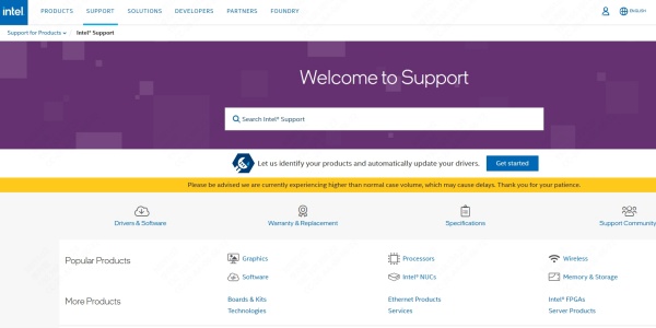 intel-support