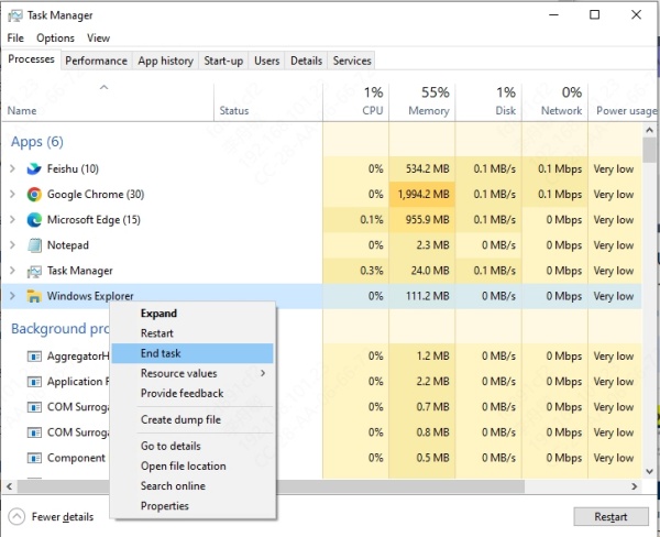 end-task-file-explorer
