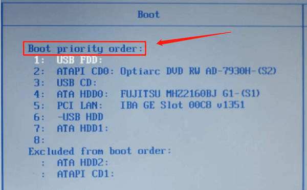set-the-first-boot-option