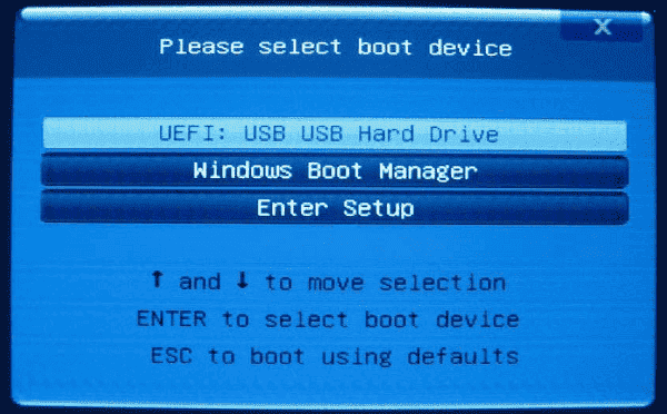 open-the-boot-menu