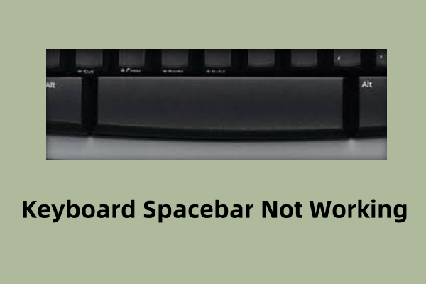 spacebar-key-not-working