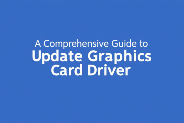 update graphics card driver