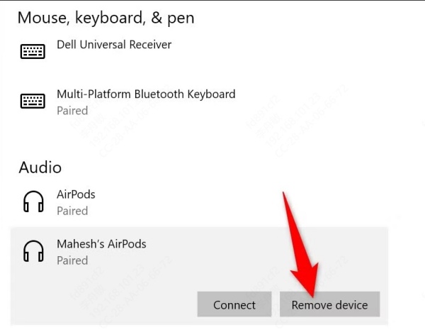 remove-bluetooth-device