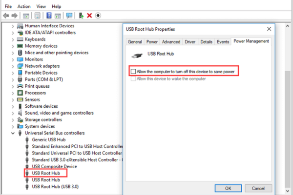 right click on mouse not working