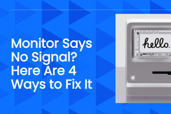 monitor says no signal