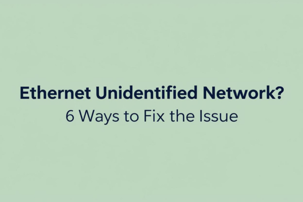 ethernet unidentified network