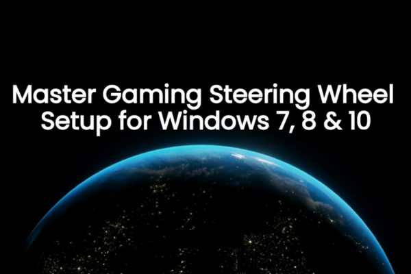 gaming steering wheel setup