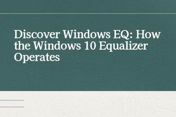 windows eq
