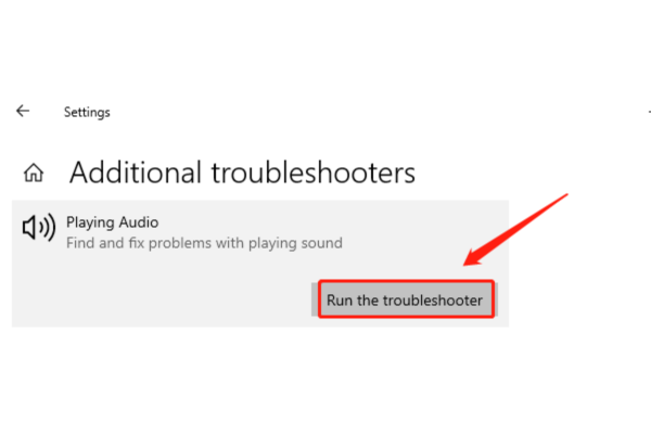 pc speakers not working