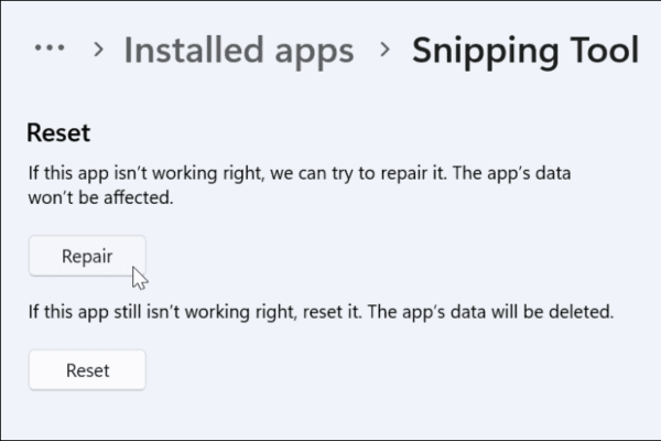win shift s not working