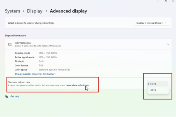 screen flicker windows 11