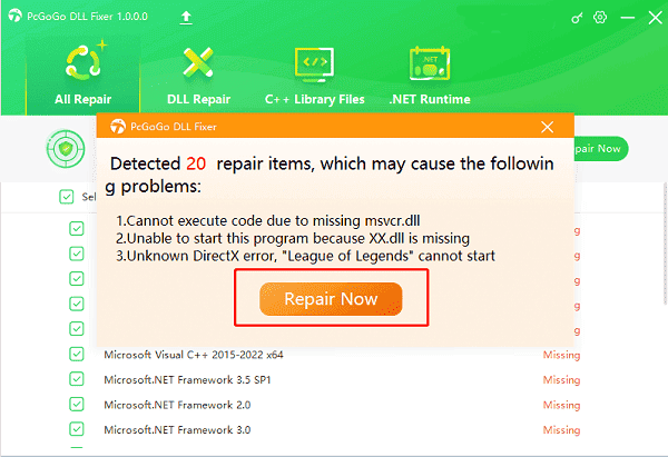dll-fixer-repair-now
