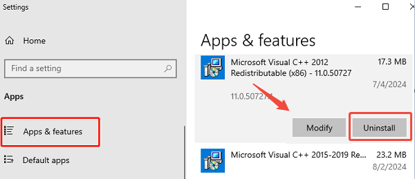 uninstall-existing-package