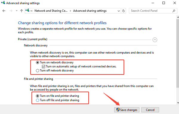 enable-network-discovery-and-file-sharing enable-network-discovery-and-file-sharing