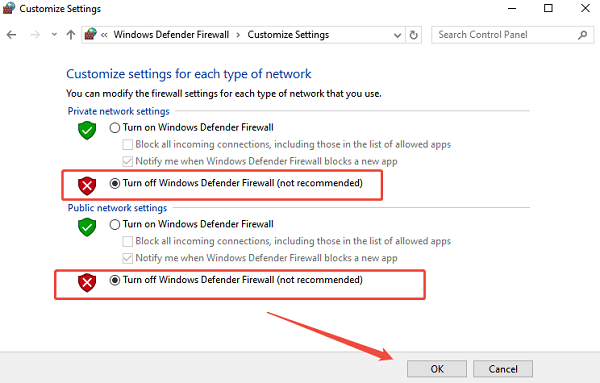 temporarily-disable-firewall temporarily-disable-firewall