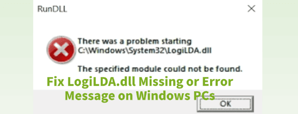 fix-logilda-dll-missing