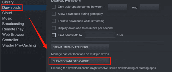 clear-steam-download-cache clear-steam-download-cache