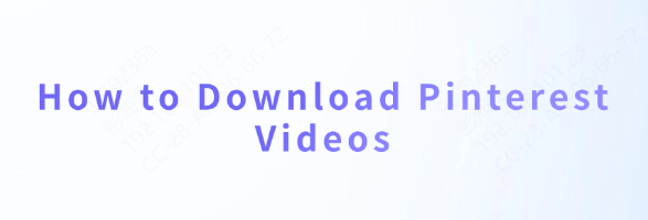 download-pinterest-videos