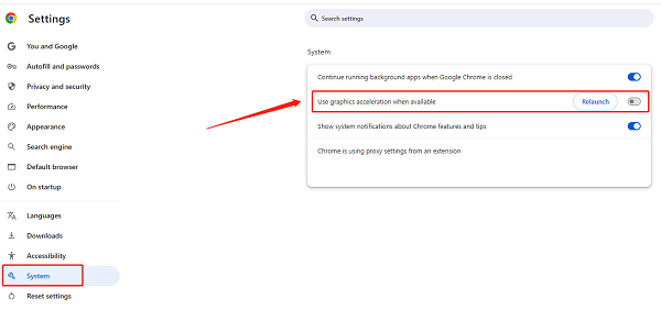 disable-chrome-hardware-acceleration disable-chrome-hardware-acceleration