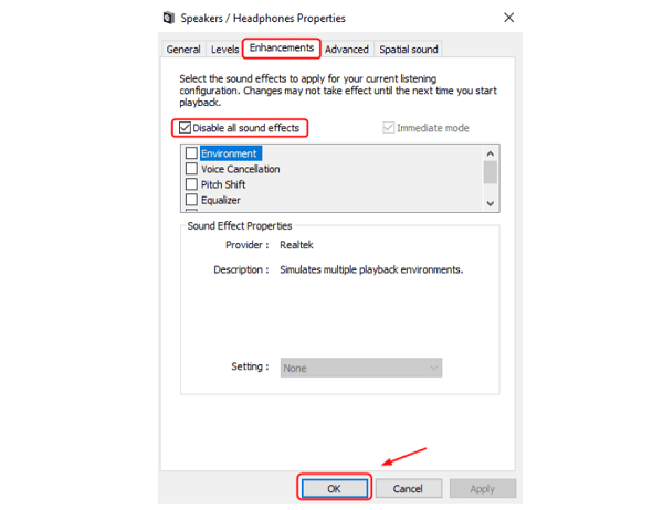 disable-audio-enhancements disable-audio-enhancements