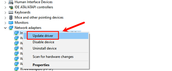 select-update-driver