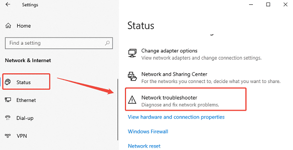 click-network-troubleshooter