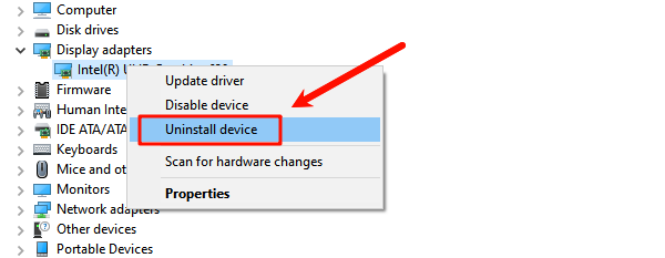 choose-uninstall-device