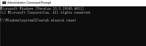 reset-winsock