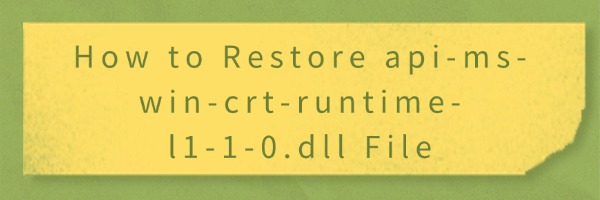 api-ms-win-crt-runtime-dll-file