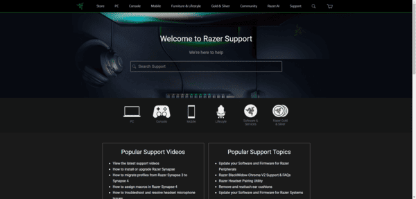 razer-support