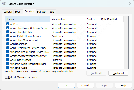 system-configuration