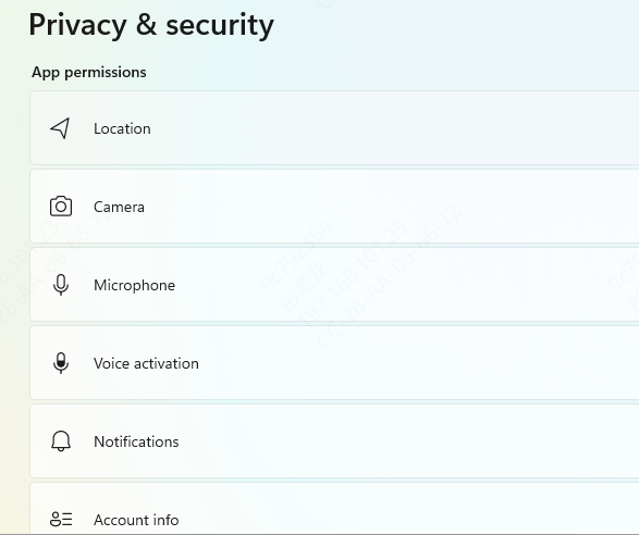 privacy-setting