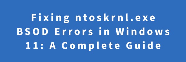 ntoskrnl-exe-bsod