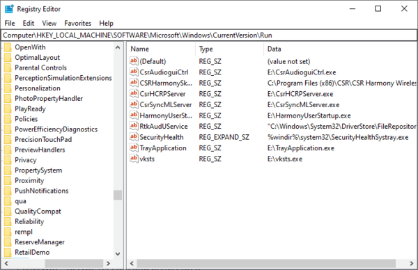registry-editor