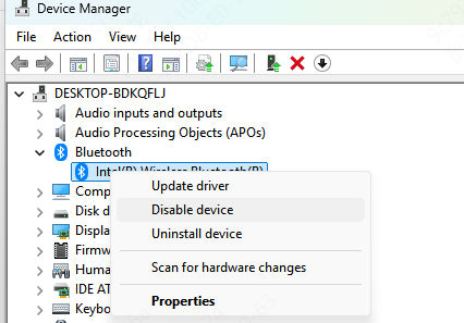 update-device-bluetooth update-device-bluetooth